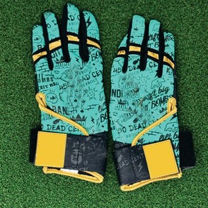 Gants de sécurité imperméables en polyester/coton à doigts entiers, fermeture auto-agrippante, bleu, blanc, vert menthe, antidérapants, unisexes, toutes saisons, décontractés - Product Image 2