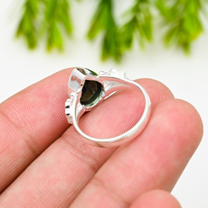 Anillos de Plata 925 de Lujo para Fiesta Hechos en India - Product Image 3