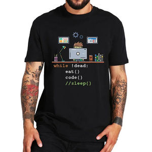 T-shirts décontractés d'été 100 % coton pour hommes, logo personnalisé sérigraphié, coupe ample, couleur unie, respirant, écologique, tendance - Product Image 1