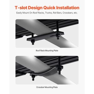 Serbatoio d'Acqua Portatile da 8 Galloni con Pannello Antispruzzo e Sistema di Montaggio su Portapacchi per Auto - Product Image 6