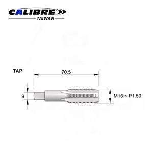 Kit de réparation de filetage pour bouchon de vidange d'huile moteur TAIWAN CALIBRE M15 X P1.5, avec taraud SKS3 1015 - Product Image 4