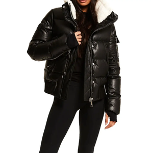 Winter Warm Puffer <b>Jacket</b> for Women Professional Manufactures <b>Waterproof</b> <b>Long</b> Sleeve Ladies Puffer <b>Jackets</b> - Product Image 5