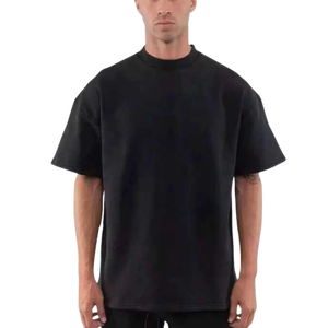 Camiseta de Manga Corta para Hombre de Alta Calidad, Mezcla de Algodón Suave, Cómoda, Informal, para Uso Diario, Ropa de Moda - Product Image 3