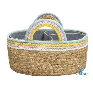 Cesta de Algodón de Alta Calidad para Bebés, Cesta de Cuerda Suave para Recién Nacidos, Cesta para Dormir, Decoración para Guardería, Venta al por Mayor - Product Image 4