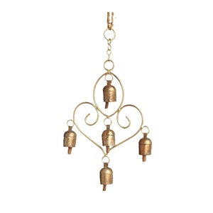 Fresh Arrival Metal Iron Wind Chimes Metal Hanging Bells Wind Chimes for Home Living Room Garden Decor - Product Image 3