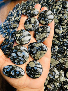 Cuarzo 100% Natural Que Sera Jasper Cabochon de Alta Calidad, Formas Mixtas de 20-40mm, Piedras Preciosas Sueltas Certificadas por Terceros para Joyería - Product Image 3