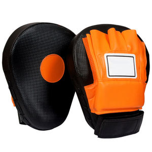 Wholesale Custom Leather Boxing <b>Focus</b> <b>Pads</b> Punching Mitts Kickboxing Comfortable Breathable Eco-Friendly All Seasons Training - Product Image 2