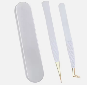 ชุดคีมหนีบขนตา90องศาทำจากสเตนเลสสตีลแบบญี่ปุ่นกันไฟฟ้าสถิตย์ - Product Image 2