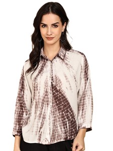 Camisa Elegante de Manga Larga para Mujer, de Alta Calidad, con Cuello Elegante, para Ocasiones Nocturnas, a Precio de Mayoreo por Proveedor - Product Image 4