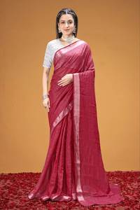 Sari élégant pour occasions festives avec un look traditionnel raffiné - Product Image 3