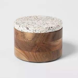 Tarro de Almacenamiento de Madera Ecológico con Textura Natural para Soluciones de Almacenamiento de Cocina Sostenibles - Product Image 2