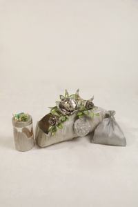 Panier élégant en tissu personnalisable, petit sac fait main, spécialement conçu pour les cadeaux du Ramadan, un moyen magnifique de l'emballer - Product Image 4