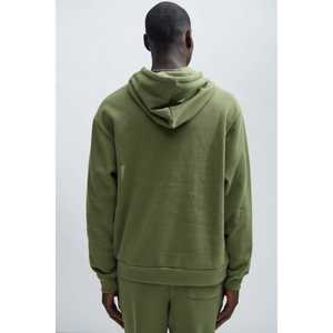 Unisex Pullover Tracksuits Custom Screen <b>Print</b> Jogging Suit Wholesale Custom Heavyweight Cotton Fleece Tracksuits - Product Image 4
