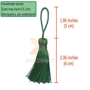 Borlas de Hilo Metálico al por Mayor, Último Estilo, Precio Razonable, Borlas de Hilo Metálico de la Mejor Calidad - Product Image 3