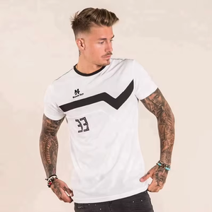 Wholesale Custom 100% Cotton Men's T Shirt Blank Men's t-shirt Plain High Quality T Shirt for Men Print <b>Logo</b> - Product Image 5