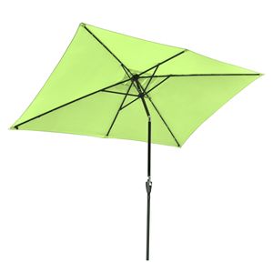 Ombrello da Patio in alluminio 10x6,5 piedi con 20 led per spazi esterni - Product Image 4