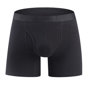 Calzoncillos Boxer de Punto Jersey para Hombre, Ropa Interior Elástica y Transpirable, Ligera, Cómoda, con Cintura Elástica, para Uso Diario - Product Image 2