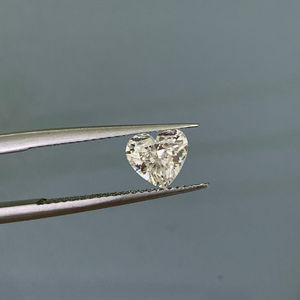 Diamants blancs en forme de cœur cultivés en laboratoire CVD, certifiés IGI, pureté VVS, 1,02 ct/1,03 ct, vente en gros, pour bijoux - Product Image 1