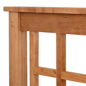 Wholesale Modern Mission Solid Wood <b>Bed</b> |Geometric Grid Headboard <b>Bed</b> Wholesale - Product Image 2