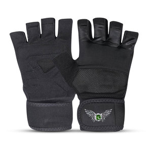 Weight Lifting Cross Training Exercise and Workouts <b>Half</b> Finger Fitness Gloves for Men & Women Non <b>Slip</b> Grip Gym Training Gloves - Product Image 1