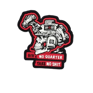 ยุทธวิธีจีนจักรราศีพีวีซีห่วงห่วงห่วงห่วงห่วงกระเป๋าเป้สะพายหลังสัตว์สติกเกอร์หัวใจดอกไม้กระต่ายเสือมังกรหมาตราสัญลักษณ์ปลอกแขนสำหรับหมวก - Product Image 6