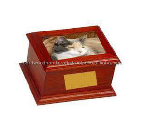 กรอบรูปทำด้วยมือทำจากไม้โกศที่ระลึกงานศพทำจากไม้ - Product Image 3