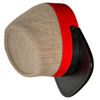 Gorra Kepi para Hombre, 100% Lana, Transpirable, con Lentejuelas Bordadas a Máquina, para Uso en Exteriores, Cuatro Estaciones, Uniforme para Reenactamiento Histórico