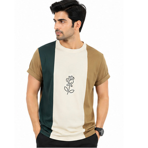 T-shirt en coton pour homme, décontracté, à manches courtes, col rond, impression personnalisée, OEM ODM, vente en gros - Product Image 3