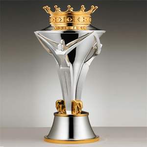 ถ้วยรางวัลรูปดาวลายเกลียวสีทองอันงดงามพร้อมคริสตัลด้านกลาง มีจำหน่ายในราคาขายส่ง - Product Image 5