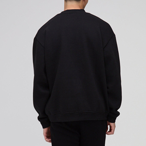 Sweat-shirt en molleton surdimensionné pour homme – Coupe décontractée, pull décontracté - Product Image 2