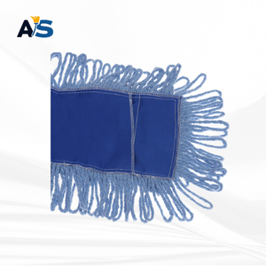 Mopa para Polvo Azul Resistente A&S 5x32 con Fibras de Algodón Sintético, Diseño de Bucle en el Extremo y Revestimiento Azul Rey para Limpieza de Múltiples Superficies - Product Image 2