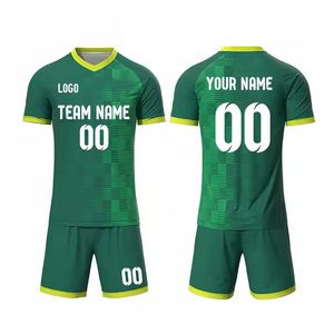 Ensemble de maillot de football haute performance pour hommes, jeunes et enfants, séchage rapide, coupe athlétique confortable pour l'équipe - Product Image 2