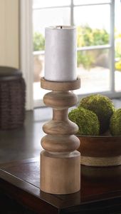 Decorative Wooden Candle Holder Set for Wedding Centerpiece Custom Rustic Wooden Candle Holder for Dining <b>Table</b> Decor - Product Image 3