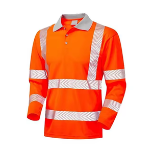 Camisetas de Seguridad de Alta Visibilidad Personalizadas de Poliéster Rosa de Manga Corta Reflectantes para Trabajo, Construcción, Seguridad y Servicios - Product Image 4
