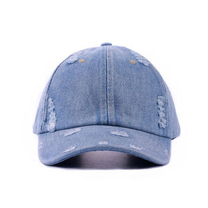 Gorras de Béisbol Vintage Personalizadas con Logotipo, de Mezclilla Lavada y Desgastada, de 6 Paneles, Impermeables, Estilo Casual, en Venta - Product Image 4