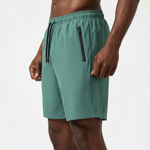 กางเกงขาสั้นออกกำลังกายน้ำหนักเบาสำหรับผู้ชาย กางเกงขาสั้นวิ่งออกกำลังกายระบายอากาศได้ดี กางเกงขาสั้นกีฬาเอวยางยืดแบบลำลอง - Product Image 2