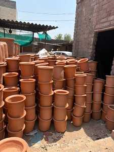 Macetas de terracota de arcilla roja con LOGO personalizado HECHAS A MANO para plantas, maceta de cerámica con drenaje. - Product Image 2