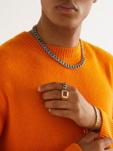 Blue Topaz Emerald Cut Tennis <b>Necklace</b> 925 Sterling Silver 14K Gold Plated Octagon Gemstone Jewelry Elegant - Product Image 2