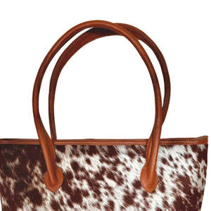 Bolso de mano de cuero genuino de vaca para mujer, tamaño personalizado, hecho en Pakistán a precios razonables. - Product Image 3