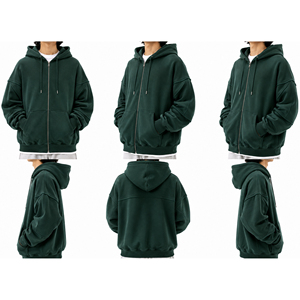 เสื้อฮู้ดดี้สตรีทแวร์โอเวอร์ไซส์ OEM ODM แบบยูนิเซ็กซ์ ผ้าคอตตอนฟลีซหนานุ่มสั่งทำได้ รับผลิตเสื้อผ้าแบรนด์ส่วนตัว ขายส่งจากโรงงาน - Product Image 6