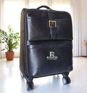 Valise de voyage en cuir de qualité supérieure pour un transport facile, fabriquée en Inde au meilleur prix. - Product Image 4