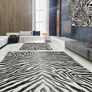 Tapis en laine tuftés à la main par des designers, tapis en laine de qualité supérieure pour salon, chambre et bureau - Product Image 2