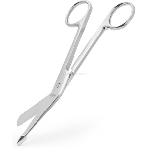 Tijeras Médicas Lister para Vendajes, Tijeras para Trauma de Acero Inoxidable, Manuales, Reutilizables, OEM, ODM, Certificación CE, Fabricante Mayorista - Product Image 1