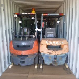 Chariot élévateur japonais d'occasion de 1,5t à 3,0t, essence, diesel, électrique, pour Komatsu, Nissan, TCM, Mitsubishi, UF-52, mât à deux étages - Product Image 6