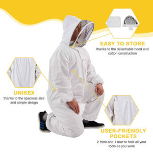 Traje de Apicultura de Alta Calidad con Reflectores de Seguridad, Modelo 2026 en Oferta - Product Image 3