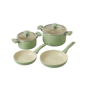 Juego de Utensilios de Cocina Antiadherentes de Cerámica, Aluminio Prensado, Apto para Lavavajillas, Fábrica en Vietnam, OEM, Precio Económico - Product Image 1