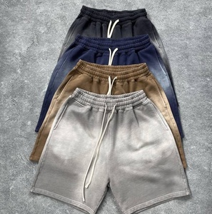 ผู้ผลิตกางเกงยีนส์ Pure Jean's Denim ผลิตเสื้อผ้าสตรีทแวร์ กางเกงยีนส์ขาสั้นผู้ชายสไตล์วินเทจแบบสั่งทำพิเศษ ประดับด้วยคริสตัล รุ่น AI-SH-33 - Product Image 1