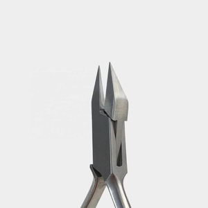 11.5 cm Stainless Steel Straight Cut <b>Nail</b> Pliers Flat Jaws Compact Professional Podiatry Toenail <b>Clipper</b> - Product Image 4