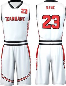 Uniforme de Baloncesto Unisex de Diseño Personalizado, 100% Poliéster, Transpirable, Antiarrugas, sin Mangas, Cuello en V, Logotipo Personalizado en la Parte Delantera - Product Image 3