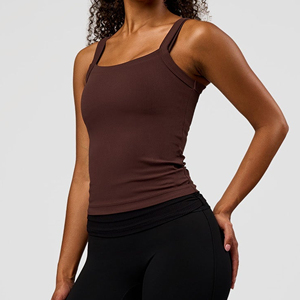 Top Deportivo Transpirable sin Mangas para Mujer, Diseño Clásico sin Espalda, Ideal para Gimnasio, Fitness y Yoga - Product Image 1
